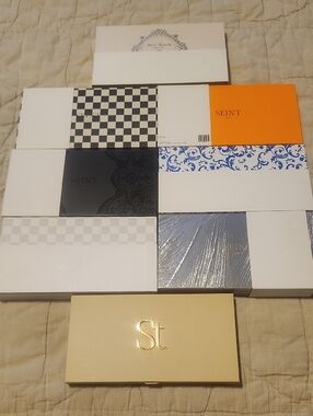 SEINT Palette Collection - Assorted White, Black, Orange, Gold Boxes NWT
